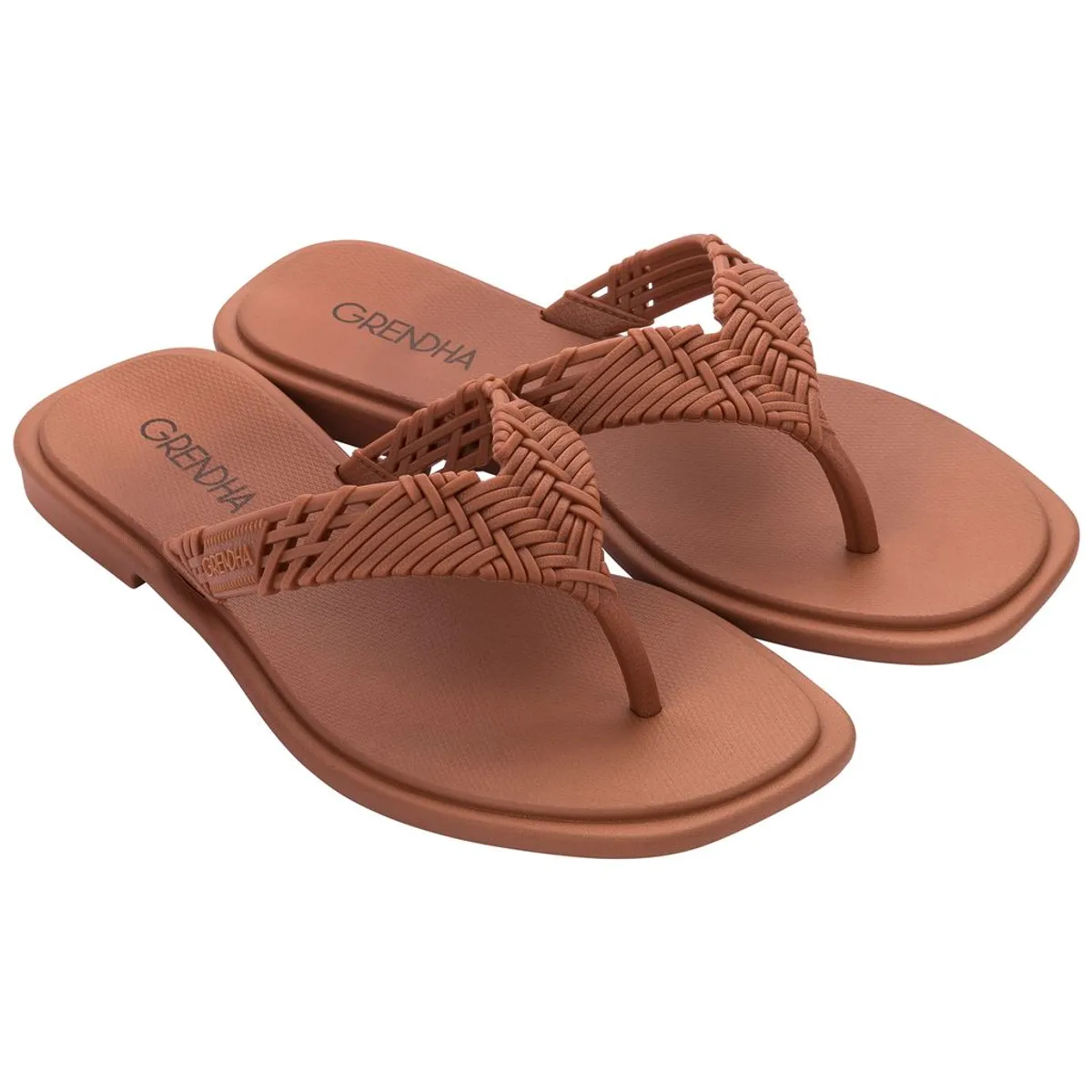 GRENDHA - Sandalia Mujer Marrón Eco 375 Grendha