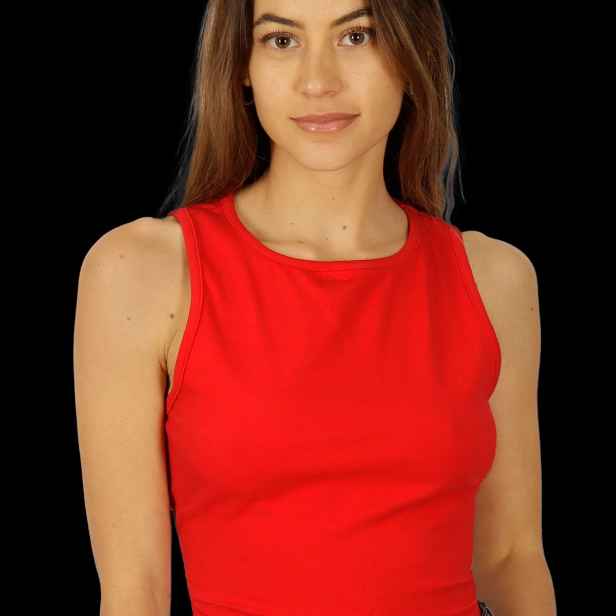 DIVINO JEANS - Polera Zoe III Roja Divino Jeans