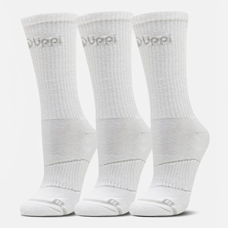 LIPPI - Calcetines Unisex Logo Lippi Pack Long Blanco Lippi