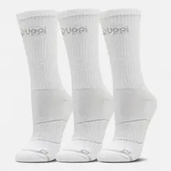LIPPI - Calcetines Unisex Logo Pack Long Blanco