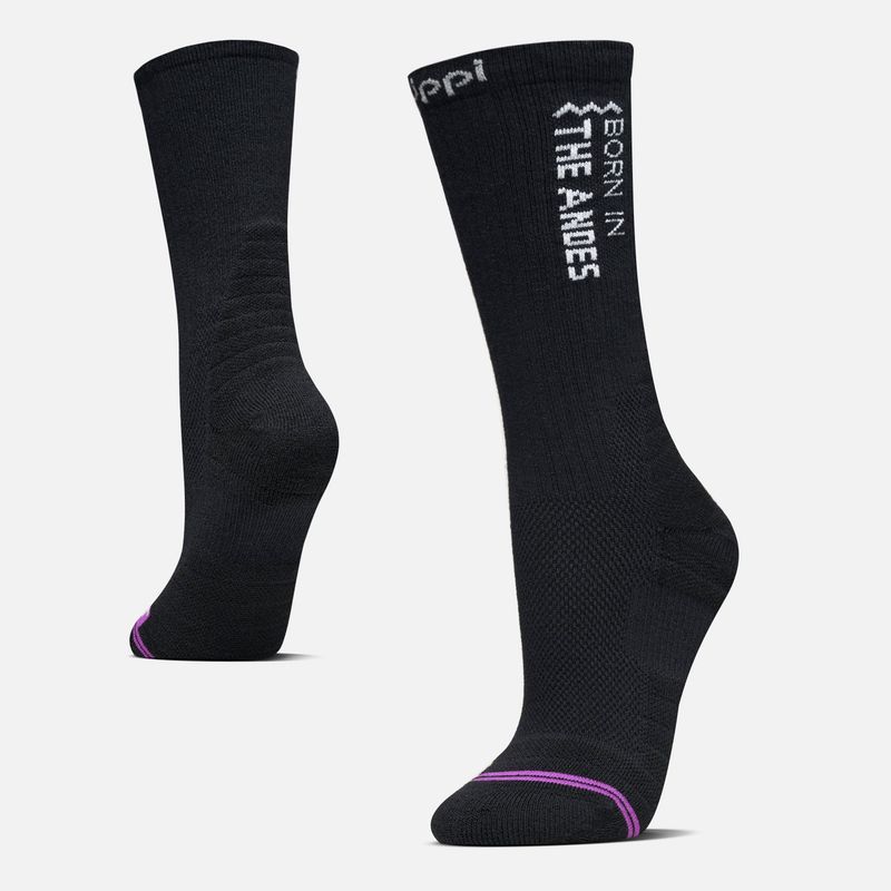 LIPPI - Calcetines Mujer Trekking Light Socks Negro Lippi