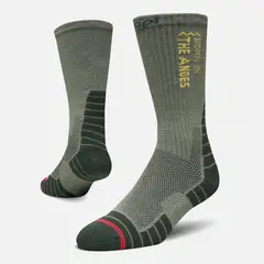 LIPPI - Calcetines Hombre Trekking Light Socks Verde Musgo