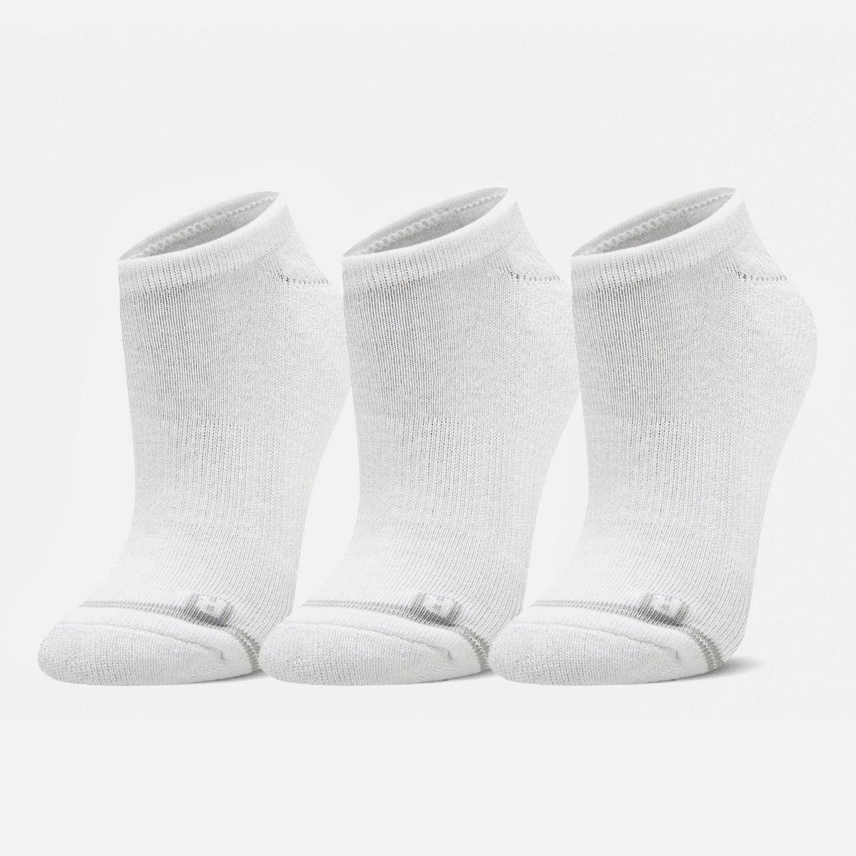 LIPPI - Calcetines Unisex Logo Lippi No Show Blanco  Lippi