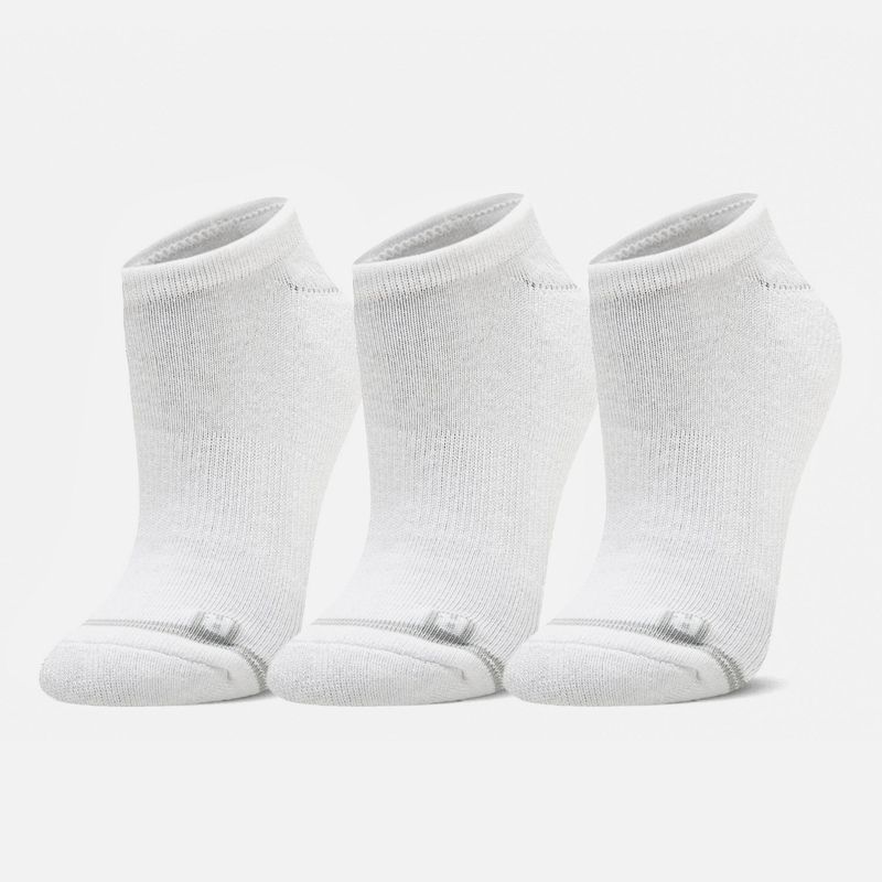 LIPPI - Calcetines Unisex Logo Lippi No Show Blanco  Lippi