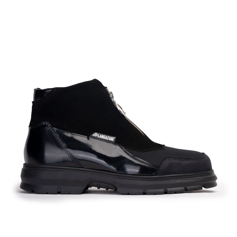 LANDAZURI - Botín Cuero V002 Negro Landazuri