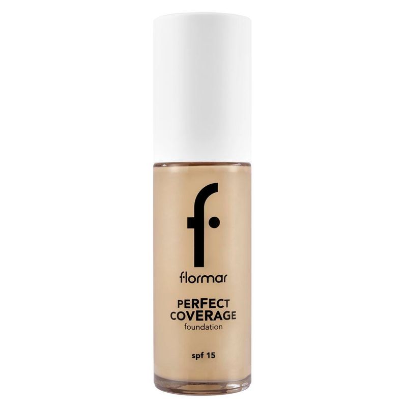 FLORMAR - Base Perfect Coverage Foundation Soft Beige