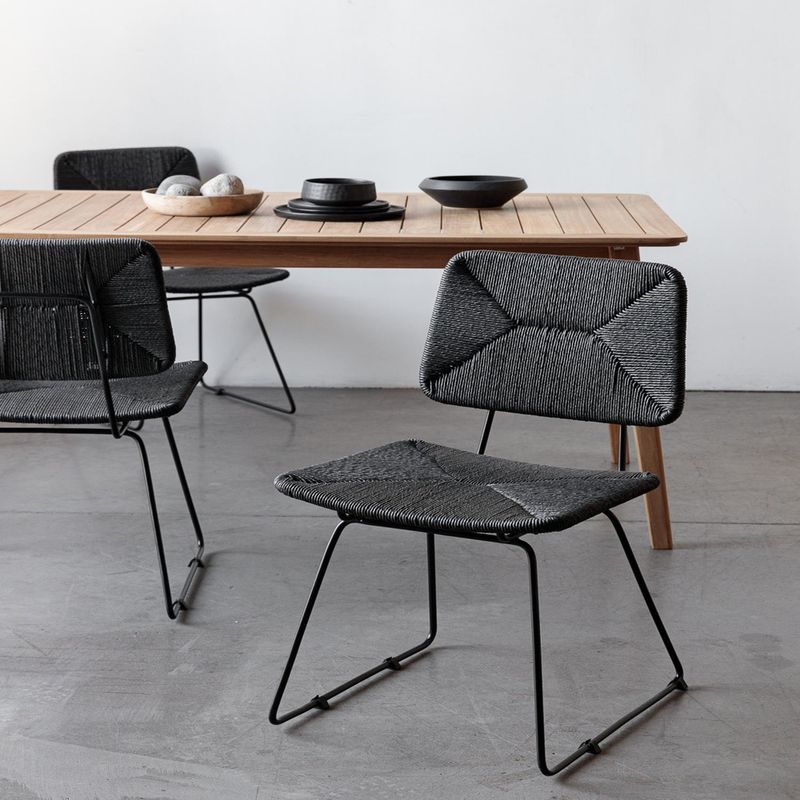 AMOBLE - Silla Mattin Negra Amoblé