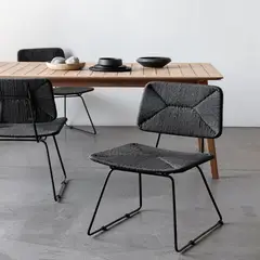AMOBLE - Silla Mattin Negra Amoblé