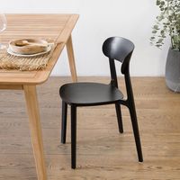 Silla Parro Negra Amoblé