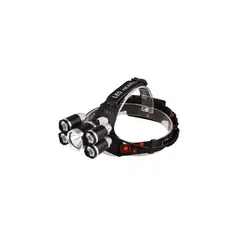 TECNOLAB - Linterna Led Cabeza 5 Luces Led Recargable - SC