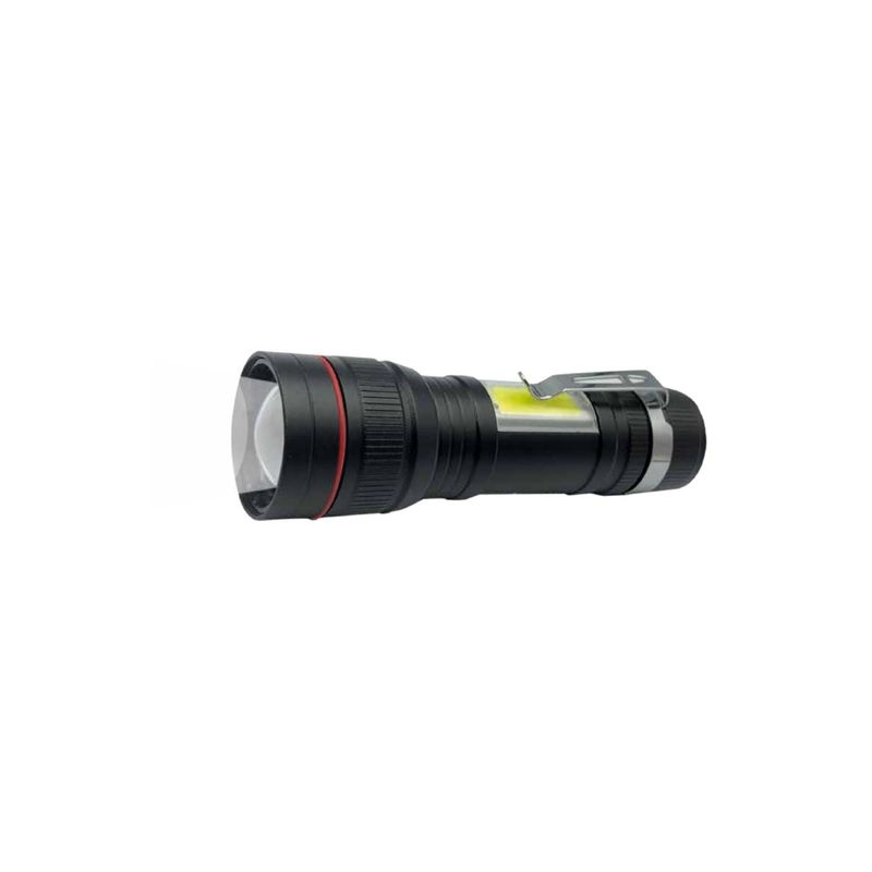 TECNOLAB - Linterna Led Aleación De Aluminio Recargable Usb - SC
