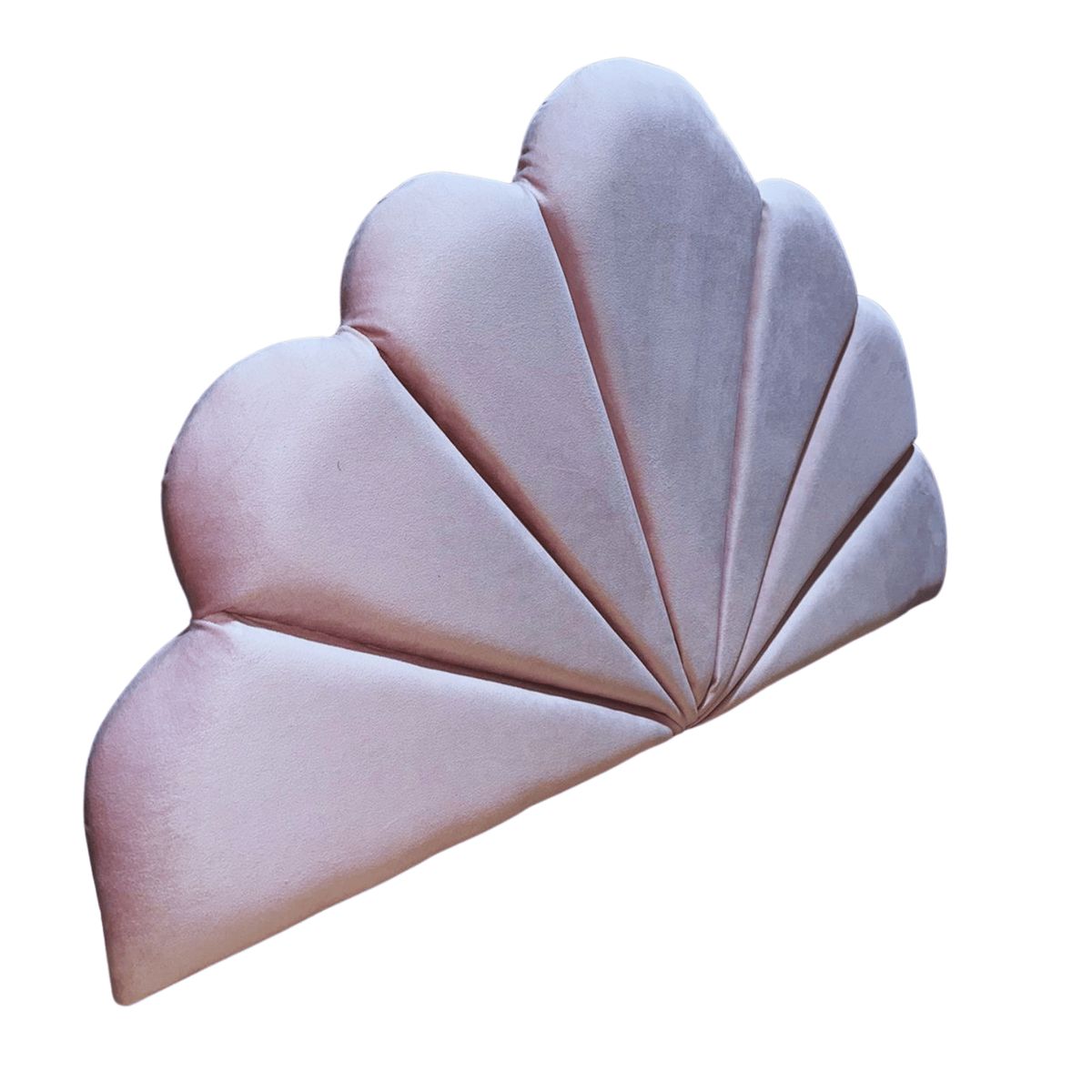 GENERICO - Respaldo Coral 1 1/2 Rosa Pastel Felpa Muebles Rimar