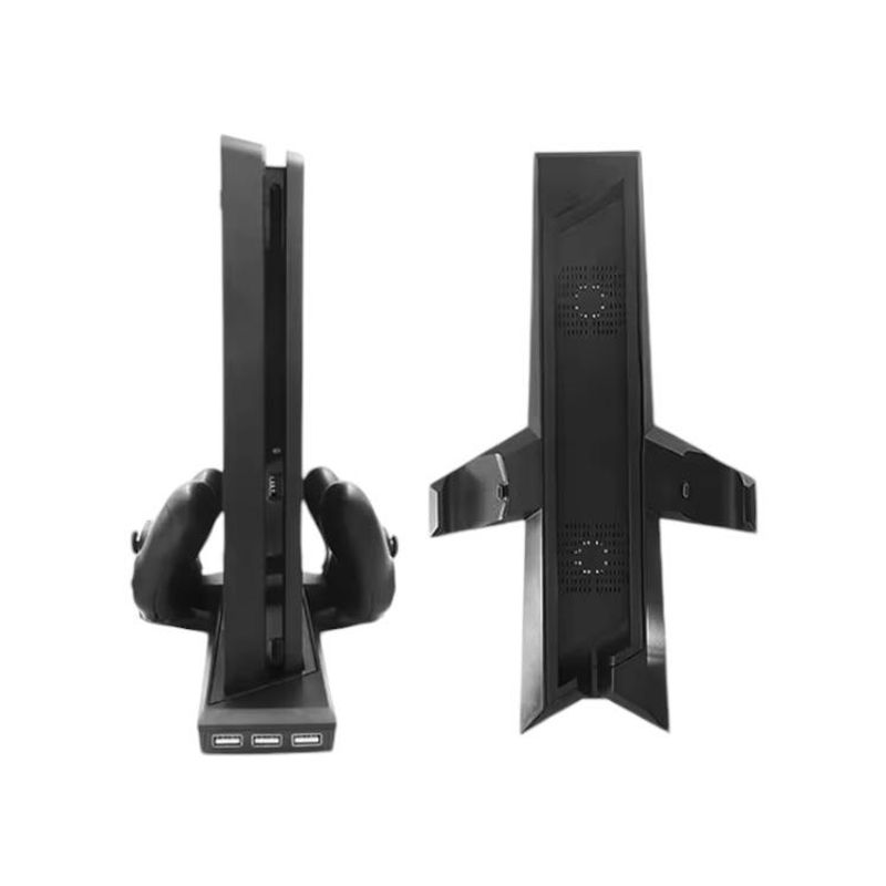 GENERICO - Base Verticar Soporte Para PS4 y PS4 Slim con Ventiladores