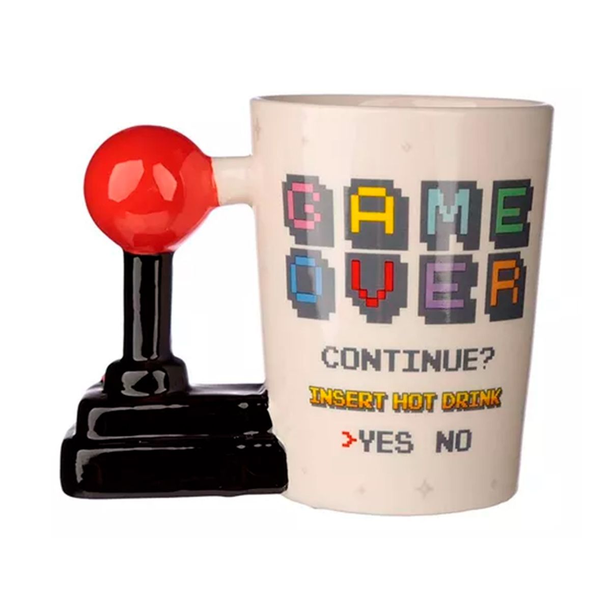 GENERICO - Taza Joystick Game Over 5d Mug de Ceramica