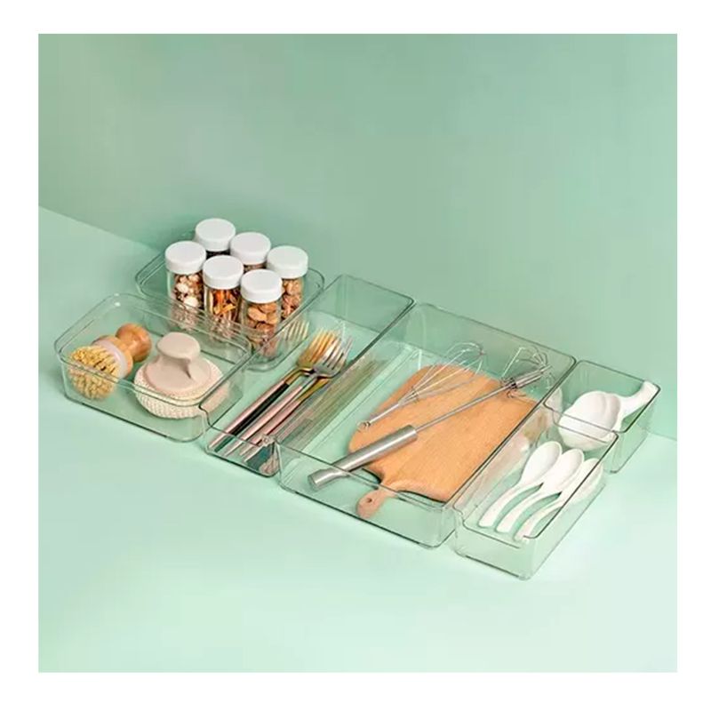 GENERICO - Set 4 Caja Organizadora Refrigerador