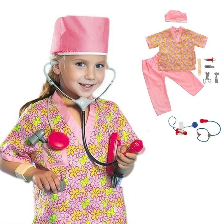 Disfraz y Accesorios Medico Pediatra