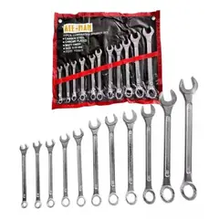 GENERICO - Juego De Llaves Punta Corona 11pcs Del 6 A 19mm