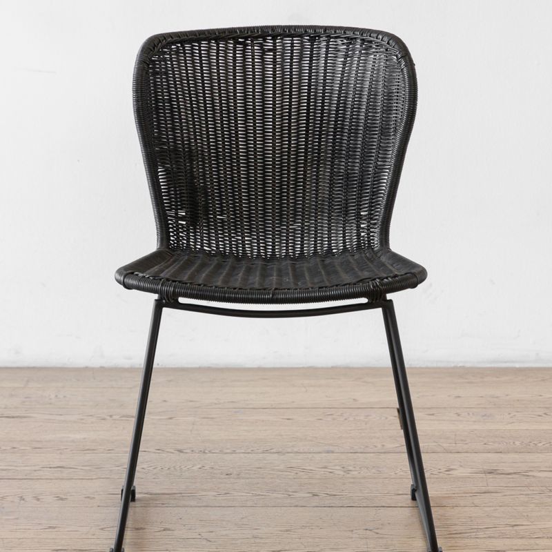 AMOBLE - Silla Terraza Golfet Negra  Amoblé