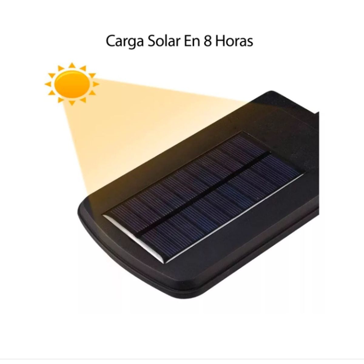 GENERICO - Pack de dos Focos Solar Led Exterior Con Sensor De Movilidad