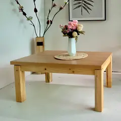 GENERICO - Mesa de centro natural rectangular