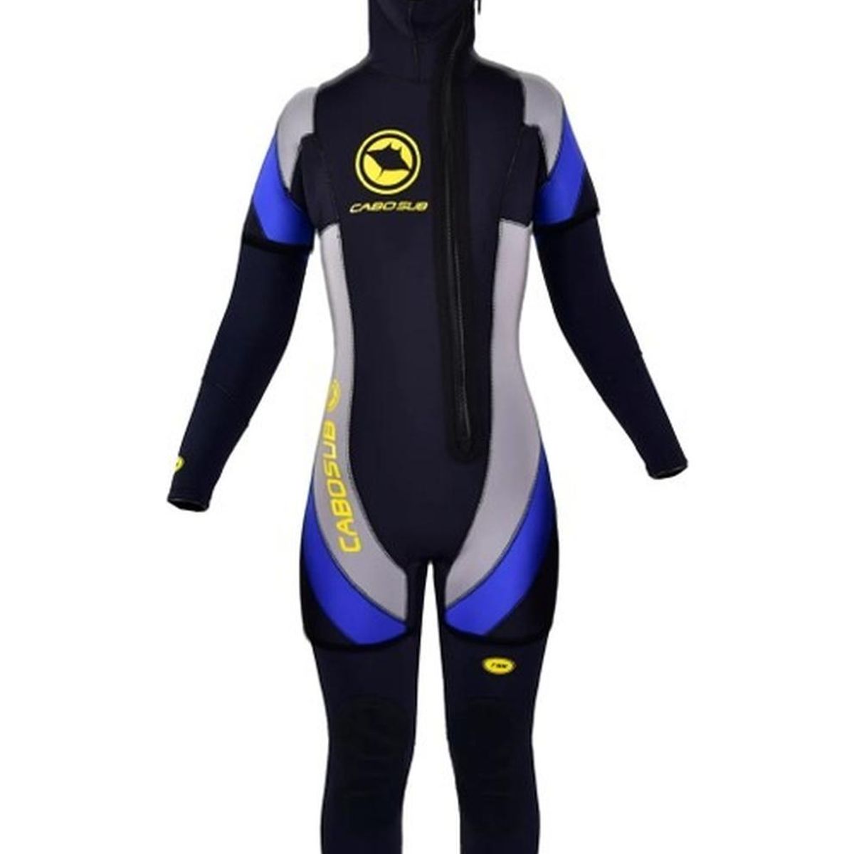 CABOSUB - Traje Buceo Mujer Cabosub Europeo Ajuste y Protección - Negro - XS