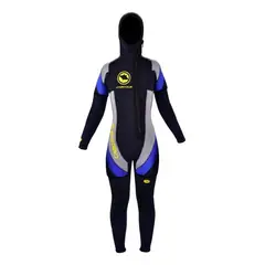 CABOSUB - Traje Buceo Mujer Europeo Ajuste y Protección - Negro - S
