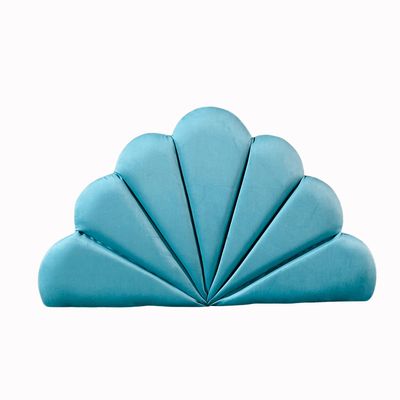 Imagen 2 del producto Respaldo Coral 1 Plaza Turquesa Felpa Muebles Rimar