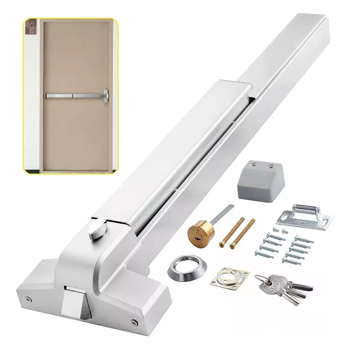 KUANGYE - Barrales Antipánico Exterior Cerradura De Emergencia