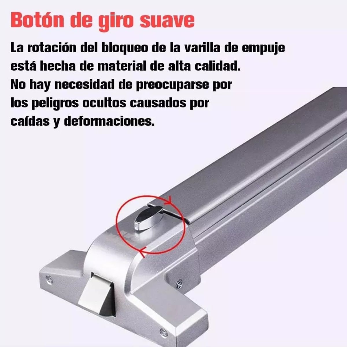 KUANGYE - Barrales Antipánico Exterior Cerradura De Emergencia