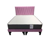 Cama 2 Plazas Color Rosado