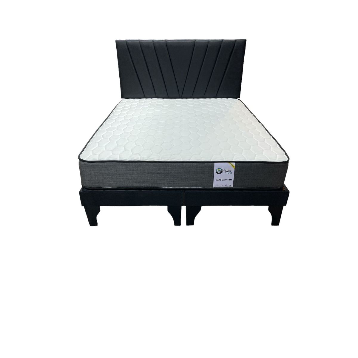 GENERICO - Cama 2 Plazas Color Negro