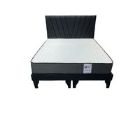 Cama 2 Plazas Color Negro