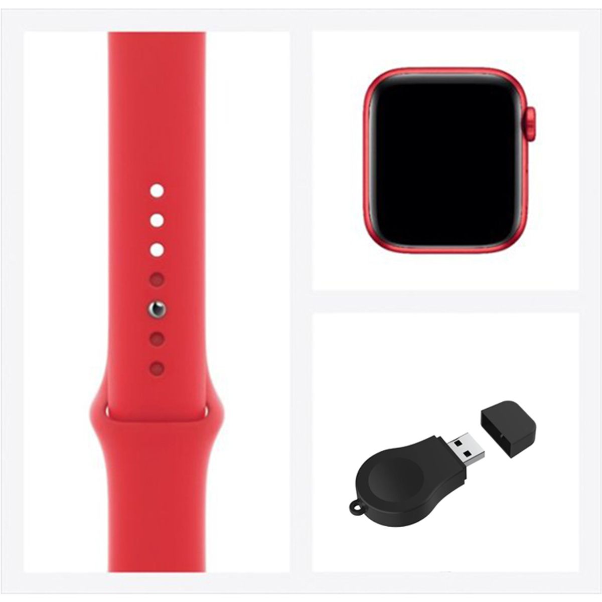 APPLE - Apple Watch Series 6 40mm GPS-Rojo Reacondicionado(Semi Nuevo)