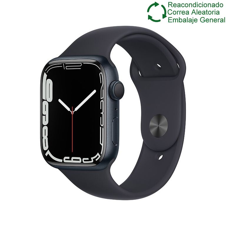 Watch Series 7 41mm GPS-Negro Reacondicionado(Semi Nuevo)