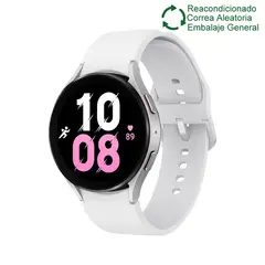 SAMSUNG - Galaxy Watch 5 44mm BT Plata Reacondicionado(Semi Nuevo)