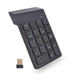 GENERICO - Teclado Numérico inalámbrico USB 2.4 Ghz