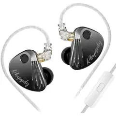 KZ - Audífonos In-Ear CCA Rhapsody con graves dinámicos-Con MIC Auriculares