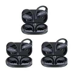 LENOVO - 3PCS Audífonos XT60 De Tws Audífonos Bluetooth 53-Negro