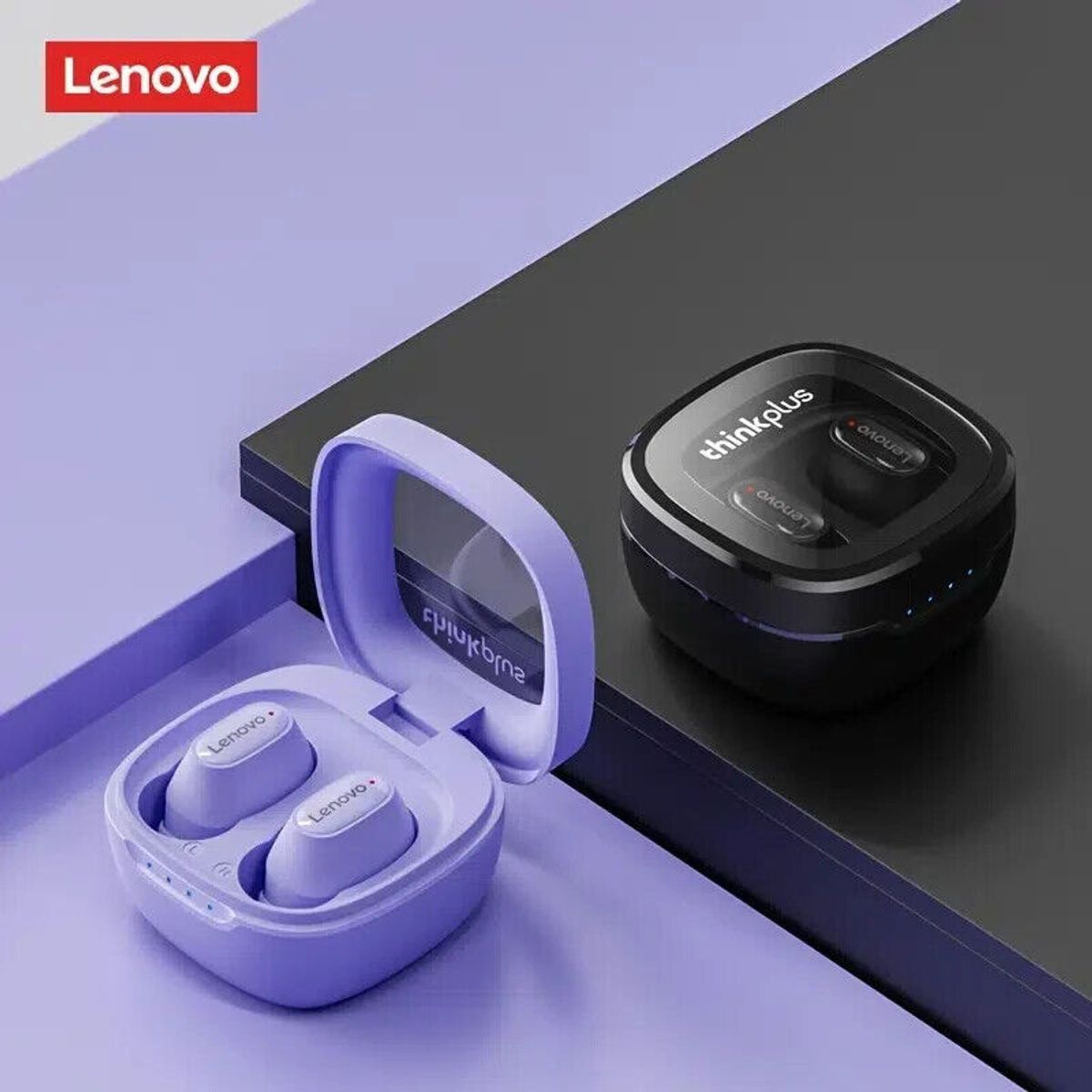 LENOVO - Audífonos Lenovo XT62 De Tws Audífonos Bluetooth 53-Morado