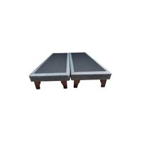 Base Europea Premium 2 P ( Espuma , Patas Rosen )150X200cmGRIS OSCURO