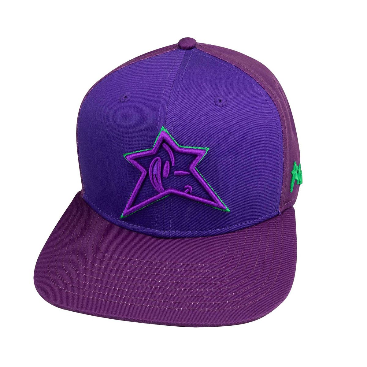 YUMS - Jockey Snapback Visera Plana Starface Purple Yums