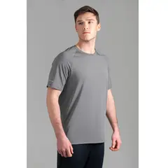 ULTIMATE - POLERA MC RAGLAN SPORT HOMBRE SILVER