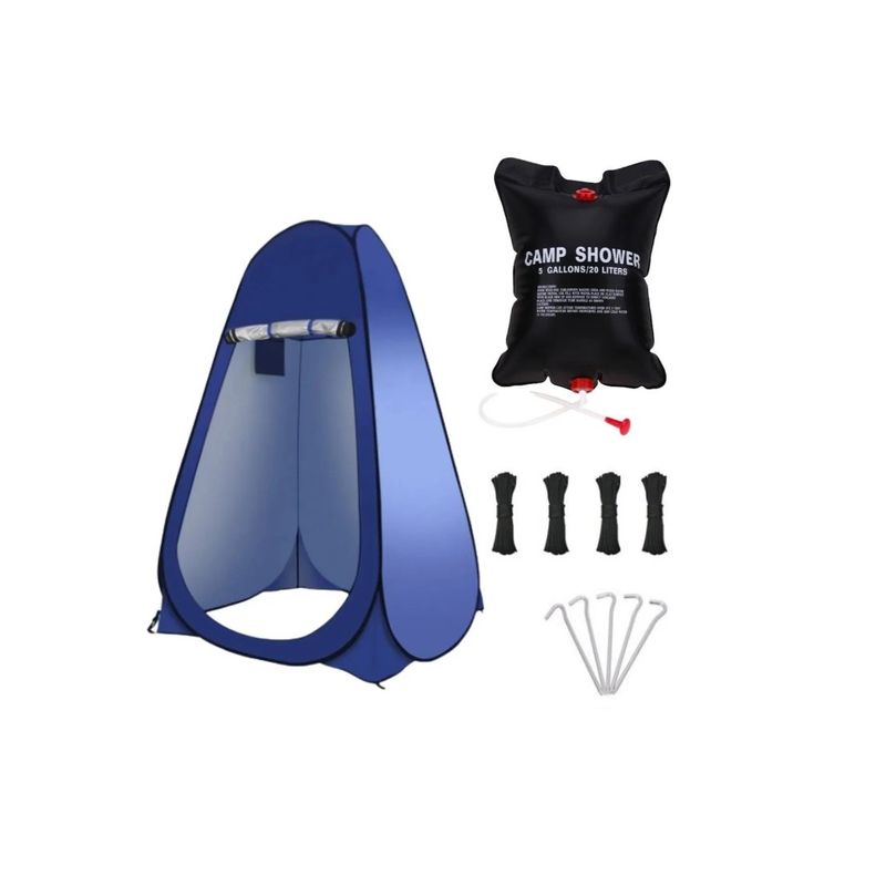 GENERICO - Kit Carpa Baño Vestidor Portatil Pampa Ducha Solar
