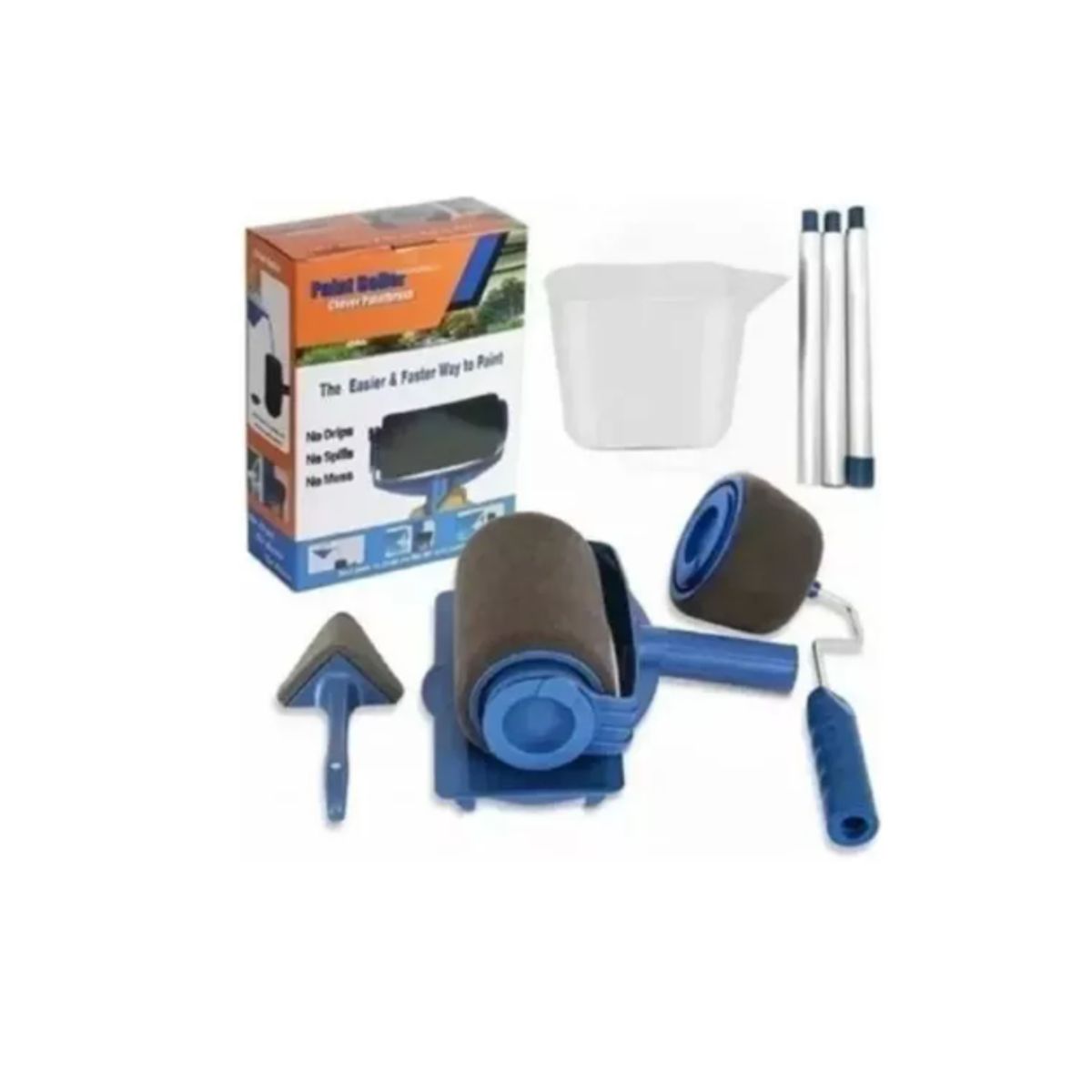 GENERICO - Rodillo Para Pintar Kit Completo Facil Y Comodo De Usar