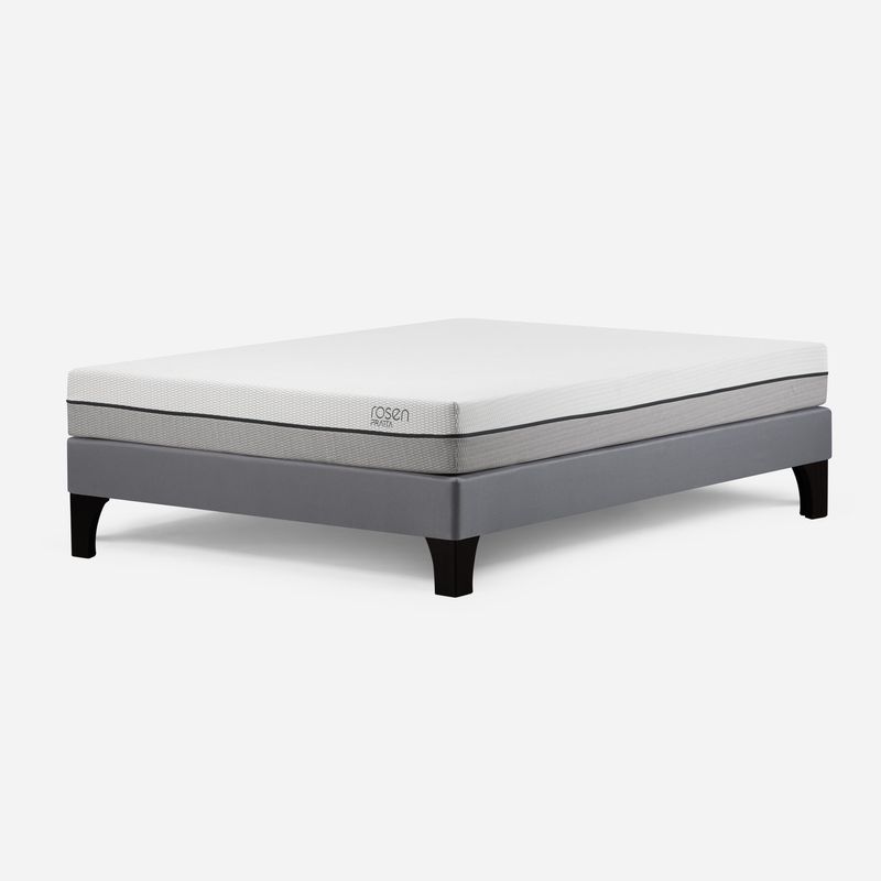 ROSEN - Cama Europea Pratta Full Pata Madera 135 x 200 cm