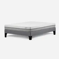 ROSEN - Cama Europea Pratta Full Pata Madera 135 x 200 cm