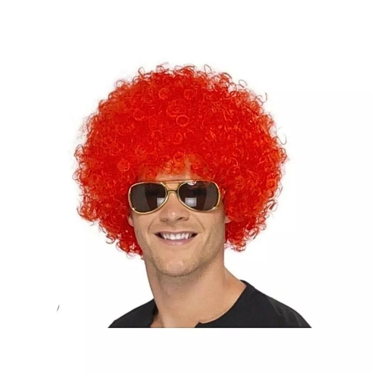 GENERICO - Peluca Afro Para Adultos Niños Niñas - Halloween Cosplay