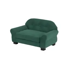 BILDUN - Cama Mascota Felpa Verde