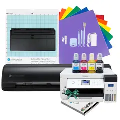 EPSON - KIT CAMEO 5 BLACK + IMPRESORA SUBLIMACION F170