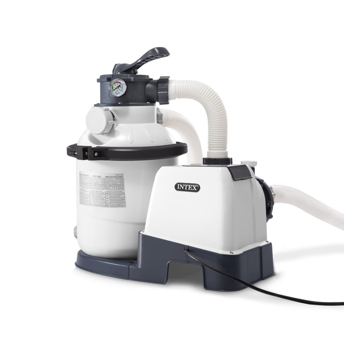 INTEX - Filtro de Arena para Piscina INTEX 7.900 Litros/Hora 0.3HP SX2100